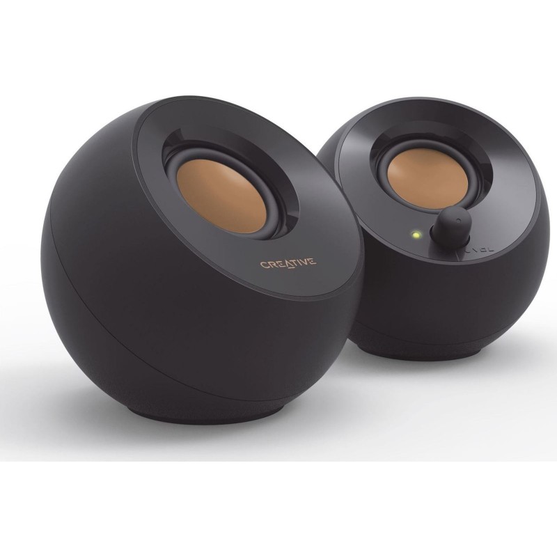 Creative Speakers Pebble 2.0 USB Desktop , Black (51MF1680AA000)