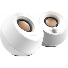 Creative Speakers Pebble 2.0 USB Desktop , White (51MF1680AA001)