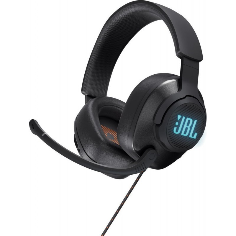 JBL Quantum 400 Over-Ear Wired Gaming Headset Surround RGB (Black)