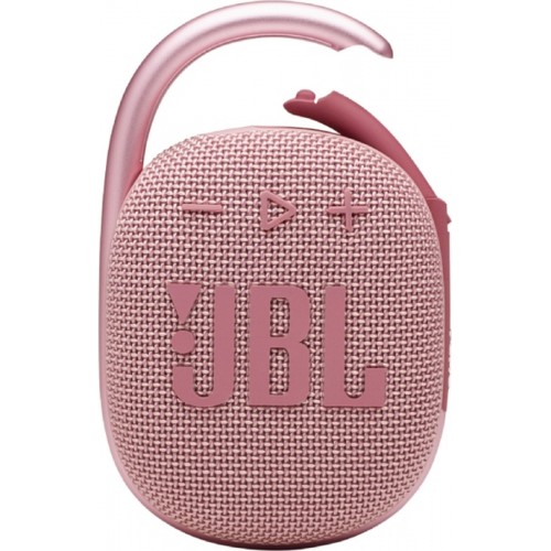 JBL Clip 4 Portable Bluetooth Speaker Waterproof IP67 (Pink)