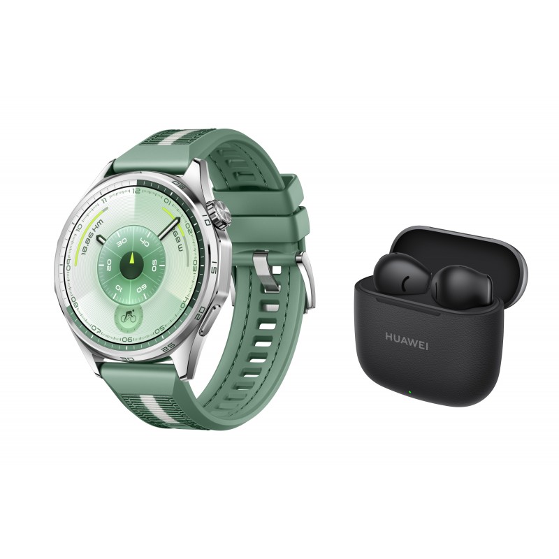 Huawei Watch GT 6 46mm Green woven + Huawei Freebuds SE 3 Black (55020FTVBNDL) Huawei Watch GT 6 46mm Green woven + Huawei Freebuds SE 3 Black (55020FTVBNDL)