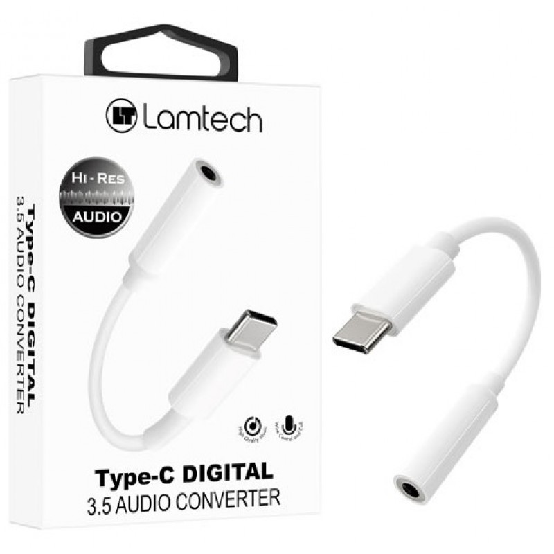 Lamtech USB-C male - 3.5mm female (LAM023831)