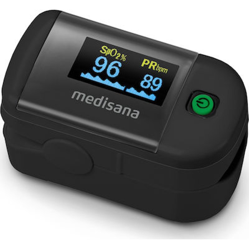 Medisana PM 100 Pulse Παλμικό Οξύμετρο Δακτύλου σε Μαύρο χρώμα (79454)