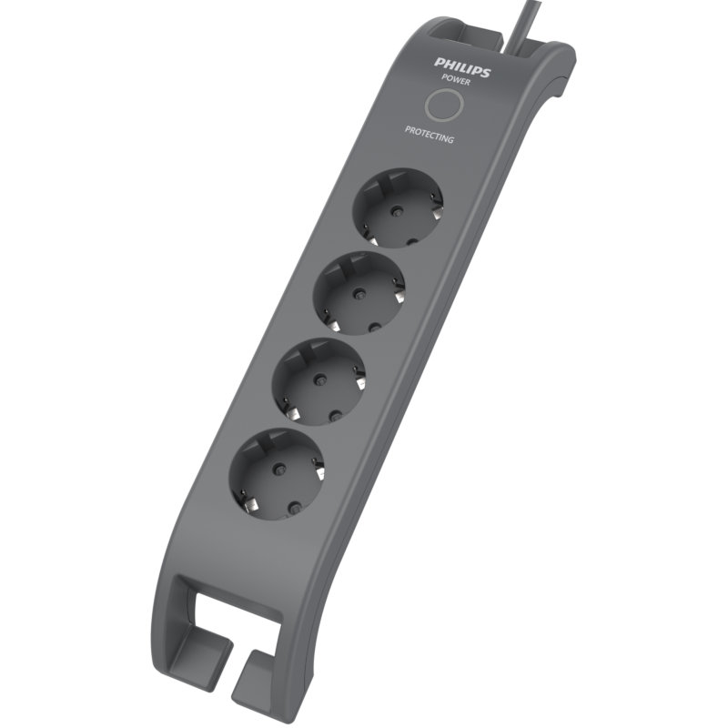 Philips SPN3140A/10 Πολύπριζο Ασφαλείας 4 Θέσεων Philips SPN3140A/10 Πολύπριζο Ασφαλείας 4 Θέσεων