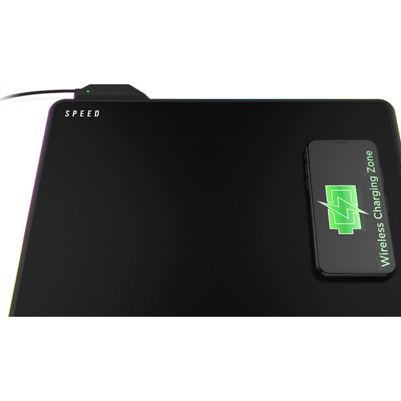 Gamdias NYX P2 RGB Wireless Charging Mouse Mat