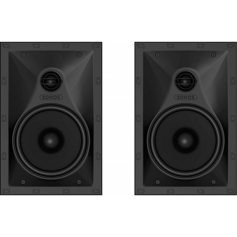 Sonos In-Wall Εντοιχιζόμενα Ηχεία (Ζεύγος) Λευκά