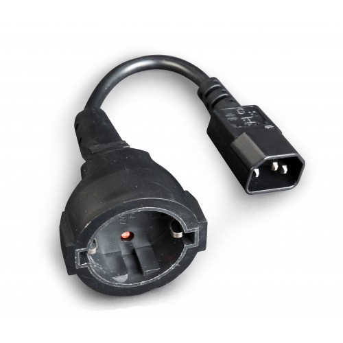 Cablexpert Power Adapter Cord 15cm PC-SFC14M-01
