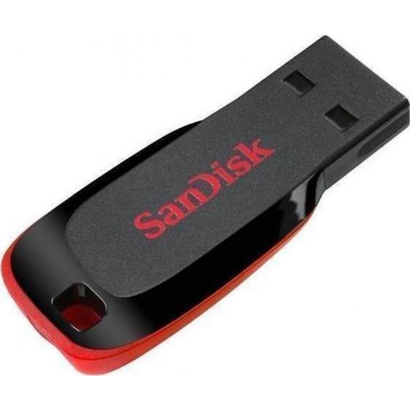 Sandisk Cruzer Blade USB Flash Drive 16GB SDCZ50-016G-B35 Black