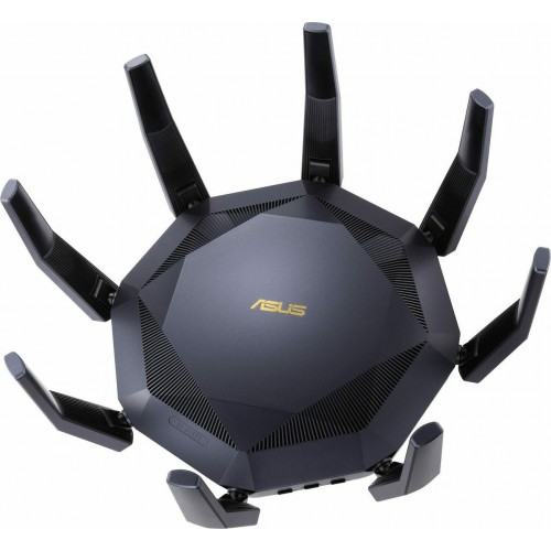 ASUS RT-AX89X AX6000 AiMesh Wireless Router Ethernet Dual-band (90IG04J1-BM3010) Black