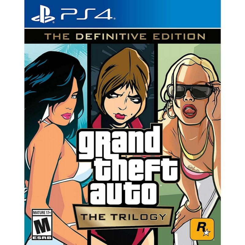 Grand Theft Auto: The Trilogy The Definitive Edition PS4 Game
