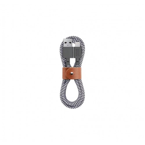 Native Union Belt USB A to Lightning 1.2m BELT-L-ZEB-2-NP (Zebra)