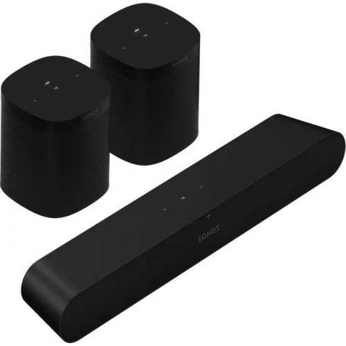 Sonos Ray Surround Set (Sonos Ray & 2xOne SL) Black Sonos Ray Surround Set (Sonos Ray & 2xOne SL) Black