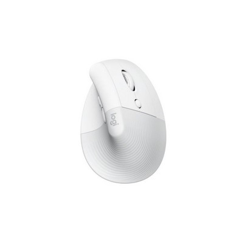 Logitech Lift Ασύρματο Εργονομικό Vertical Ποντίκι (910-006475) για δεξιόχειρες Λευκό