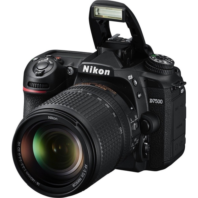 Nikon D7500 DSLR Camera with AF-S DX NIKKOR 18-140mm f/3.5-5.6G ED VR Lens Kit