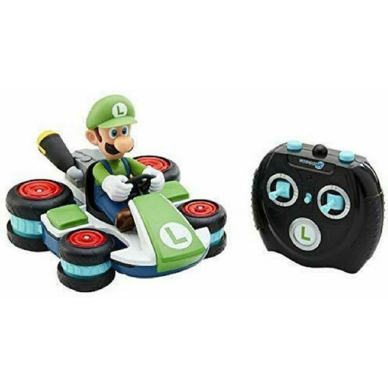 Nintendo Super Mario Kart Luigi Τηλεκατευθυνόμενο Αυτοκίνητο Stunt Πράσινο
