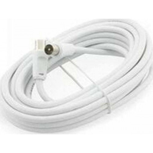 Sbox Καλώδιο Κεραίας Coax male - Coax female Λευκό 5m (RF-5/R) Sbox Καλώδιο Κεραίας Coax male - Coax female Λευκό 5m (RF-5/R)