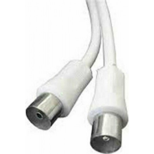 Sbox Καλώδιο Κεραίας Coax male - Coax female Λευκό 10m (RF-10) Sbox Καλώδιο Κεραίας Coax male - Coax female Λευκό 10m (RF-10)