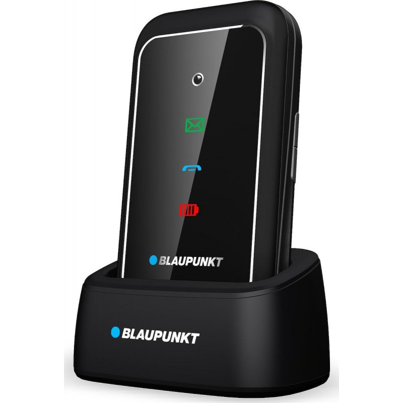 Blaupunkt BS08 Black Κινητό Τηλέφωνο με Μεγάλα Κουμπιά, SOS Call, για Ηλικιωμένους (RO) Blaupunkt BS08 Black Κινητό Τηλέφωνο με Μεγάλα Κουμπιά, SOS Call, για Ηλικιωμένους (RO)