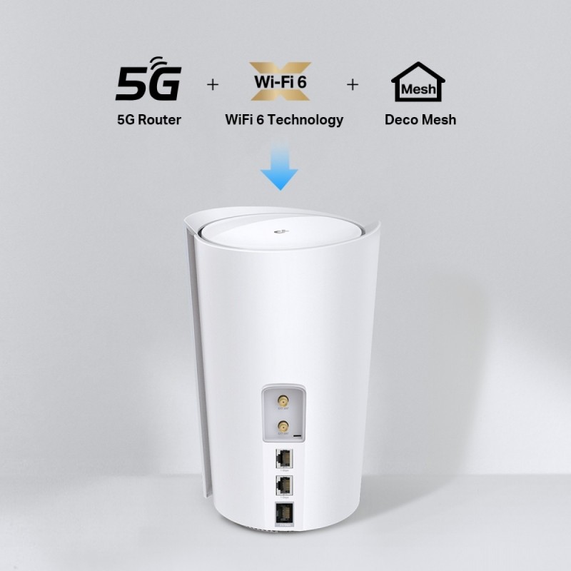 Tp-Link Deco X50 5G Ασύρματο Router Wi-Fi 6 με 3 Θύρες Ethernet v3 (1756500074)