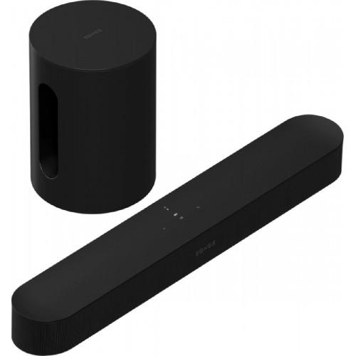 Sonos 3.1 Set (Sonos Beam Gen2 + Sonos SUB Mini) Μαύρο