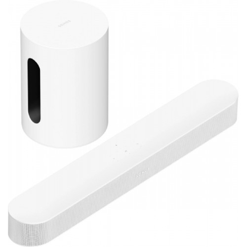 Sonos 3.1 Set (Sonos Beam Gen2 + Sonos SUB Mini) Λευκό