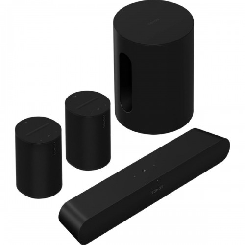 Sonos Ray 5.1 Immersive Set (Ray+ 2xOne SL + SUB Mini) Black Sonos Ray 5.1 Immersive Set (Ray+ 2xOne SL + SUB Mini) Black