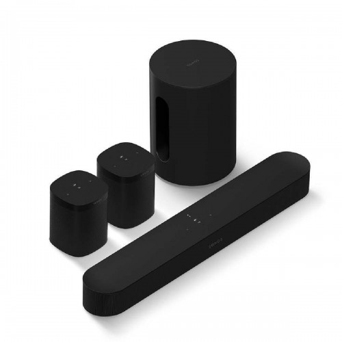 Sonos Beam 5.1 Set (Beam Gen2 + 2xOne SL + SUB Mini) Black Sonos Beam 5.1 Set (Beam Gen2 + 2xOne SL + SUB Mini) Black