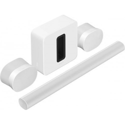 Sonos Arc Ultimate Immersive Set (ARC + 2xEra 300 + SUB) White Sonos Arc Ultimate Immersive Set (ARC + 2xEra 300 + SUB) White