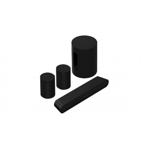 Sonos Ray 5.1 Immersive Set (Ray + 2xEra 100 + SUB Mini) Black Sonos Ray 5.1 Immersive Set (Ray + 2xEra 100 + SUB Mini) Black