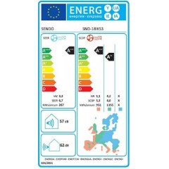 Sendo Ikaros SND-18/IKS3 Κλιματιστικό Inverter 18000 BTU A++/A+++ με WiFi