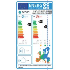 Sendo Hermes SND-12HRS2 Κλιματιστικό Inverter 12000 BTU A++/A+++ με WiFi