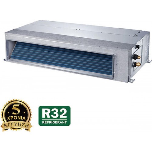 Carrier 42QSV018D8S Εσωτερική Μονάδα Καναλάτο για Multi Κλιματιστικά 18000 BTU Ασημί