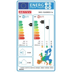 AUX Skytec SKC-12ASW23 i/o – Κλιματιστικό Inverter 12.000 BTU A++ / A+++ Λευκό