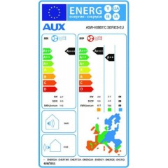 AUX C-Series Κλιματιστικό Inverter 9000 BTU A+++/A++ με WiFi (ASW-H09B7A4/C) Λευκο