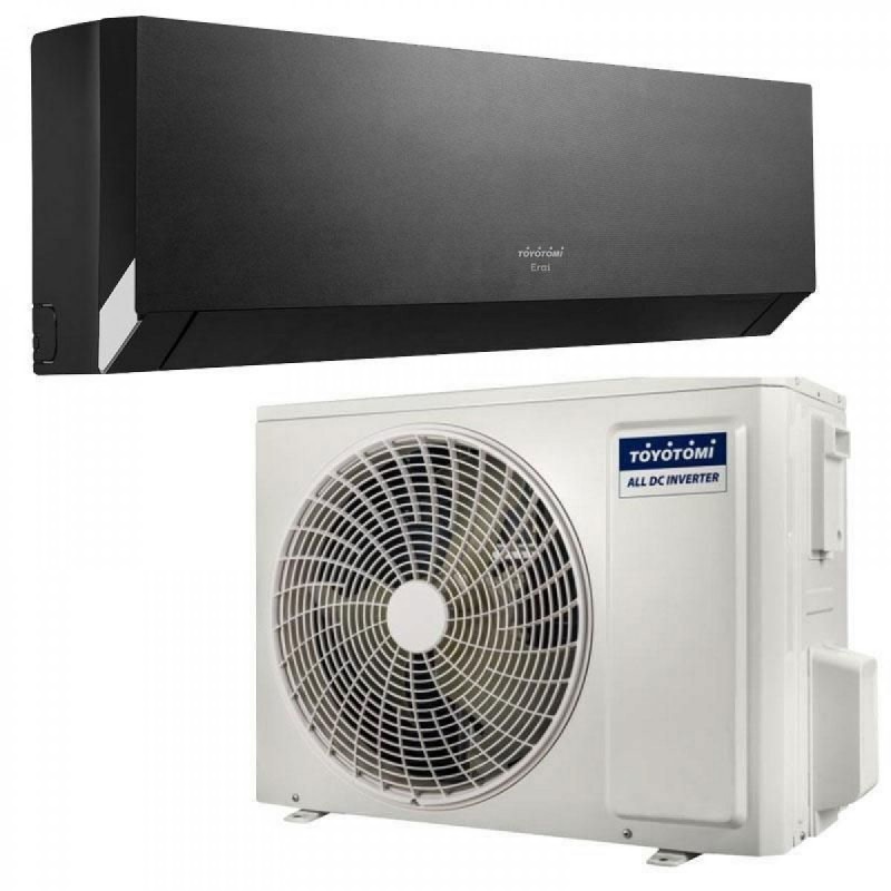 Toyotomi Erai (CTN/CTG 328 BV) Κλιματιστικό Inverter 9000 BTU A+++/A++ με Τεχνητή Νοημοσύνη Black Velvet