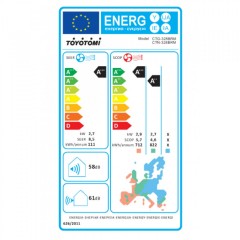Toyotomi Erai (CTN/CTG 328 BRM) Κλιματιστικό Inverter 9000 BTU A+++/A++ με Τεχνητή Νοημοσύνη Midnight Blue