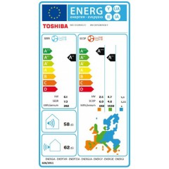 Toshiba Edge (RAS-B22G3KVSG-E) Εσωτερική Μονάδα Τοίχου για Multi Κλιματιστικά 22000 BTU A++/A++ White