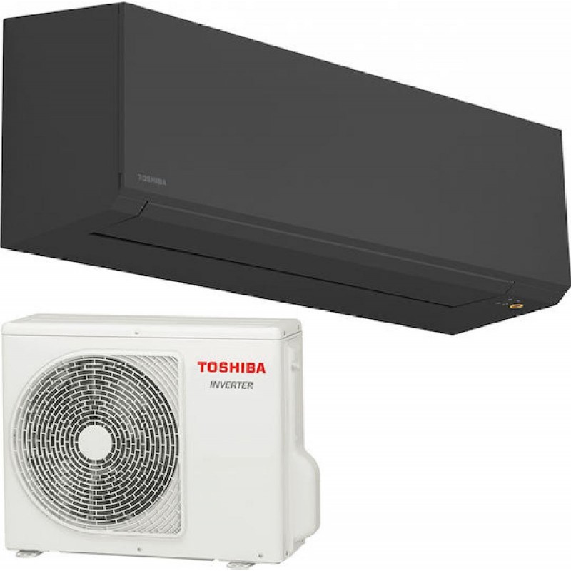Toshiba Edge (RAS-B24G3KVSGB-E+RAS-24J2AVSG-) Κλιματιστικό Inverter 24000 BTU A++/A+++ Black