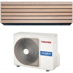 Toshiba Daiseikai (RAS-B13S4KVDG-E+RAS-13S4AVPG-E) Κλιματιστικό Inverter 12000 BTU A+++/A+++ Wooden
