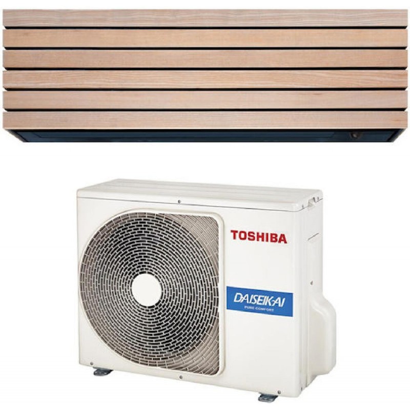 Toshiba Daiseikai (RAS-B18S4KVDG-E+RAS-18S4AVPG-E) Κλιματιστικό Inverter 18000 BTU A+++/A+++ Wooden