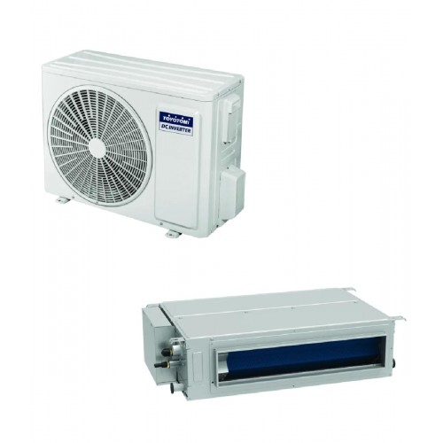 Toyotomi (DCT24IUINVR32+OU241INVR32) Επαγγελματικό Κλιματιστικό Inverter Καναλάτο 24000 BTU