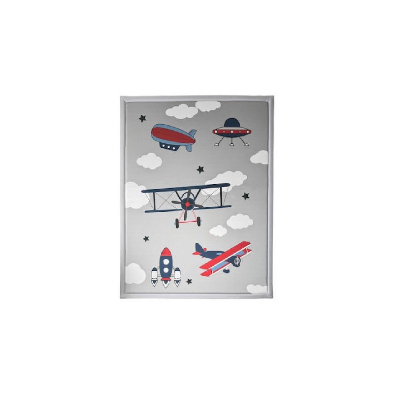 Giggles Παιδικό χαλί δραστηριοτήτων “Cloud Pilots” Μαλακό 3εκ. (200 x 150 εκ.)