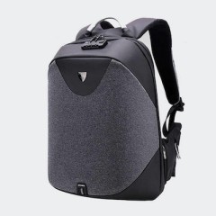 Arctic Hunter (B00208-DGREY) Dark Grey Αδιάβροχη Τσάντα Πλάτης για Laptop 15.6
