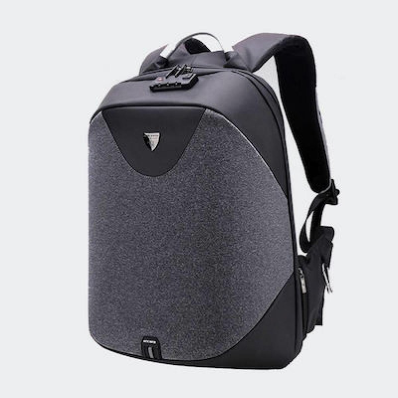 Arctic Hunter (B00208-DGREY) Dark Grey Αδιάβροχη Τσάντα Πλάτης για Laptop 15.6