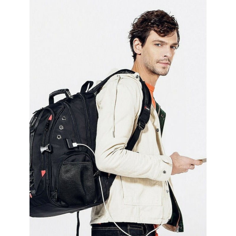 Bange Heavy Duty 1901 Αδιάβροχη Τσάντα Πλάτης για Laptop 17.3