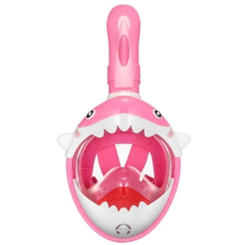 Thenice KF-3 Παιδική Μάσκα Θαλάσσης Καρχαριάκι (Baby Shark) Full Face Snorkel Mask (XS/S)  Ροζ χρώμα