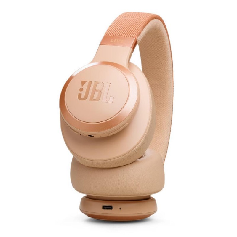 JBL Live 770NC Ασύρματα Bluetooth Over Ear Ακουστικά Sandstone JBL Live 770NC Ασύρματα Bluetooth Over Ear Ακουστικά Sandstone