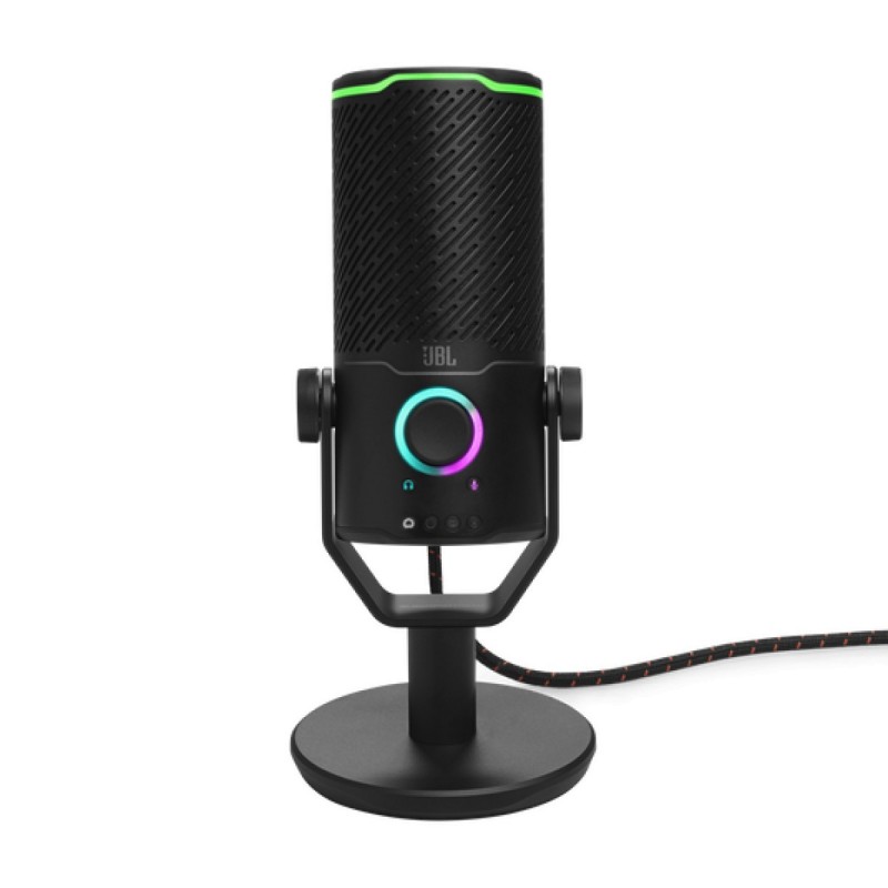 JBL Quantum Stream Studio Triple Condenser Microphone Black