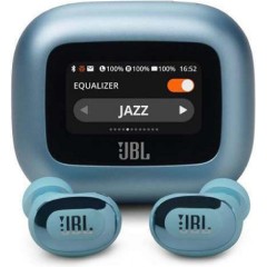 JBL Live Buds 3 Bluetooth Handsfree Ακουστικά με Αντοχή στον Ιδρώτα και Θήκη Φόρτισης Μπλε