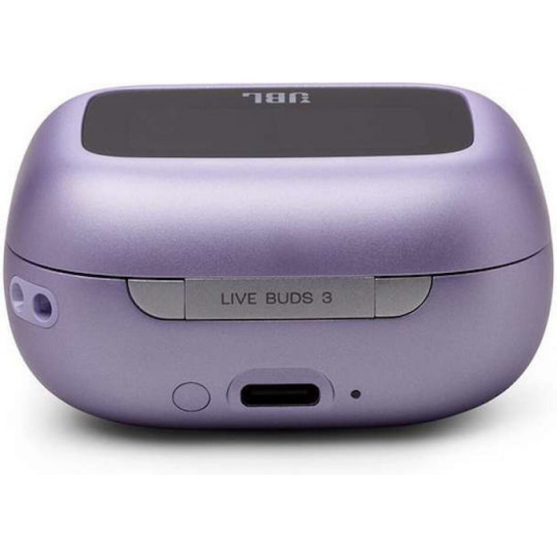 JBL Live Buds 3 Bluetooth Handsfree Ακουστικά με Αντοχή στον Ιδρώτα και Θήκη Φόρτισης Μωβ